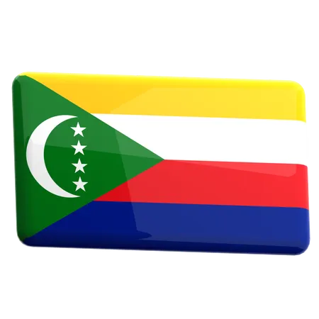 Comores  3D Icon