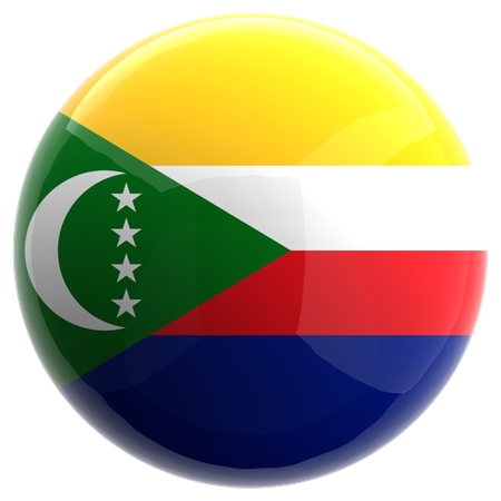 Comores  3D Icon