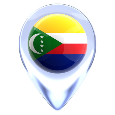 Comores  3D Icon