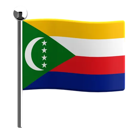 Comores  3D Icon