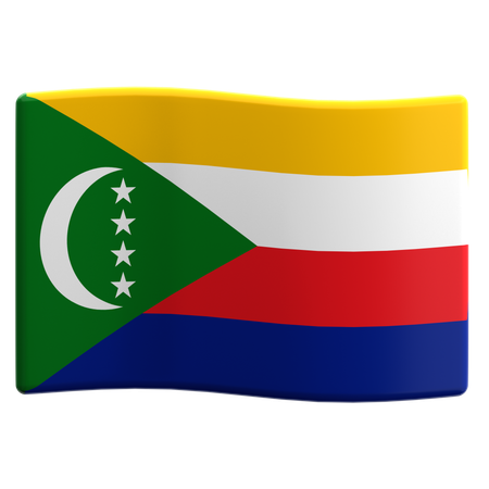 Comores  3D Icon