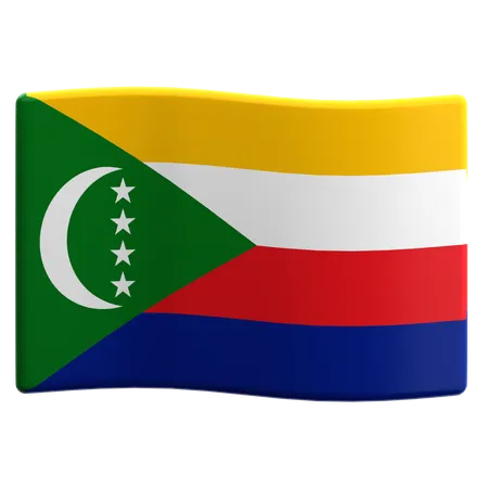 Comores  3D Icon