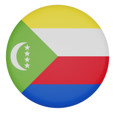 Comores  3D Icon