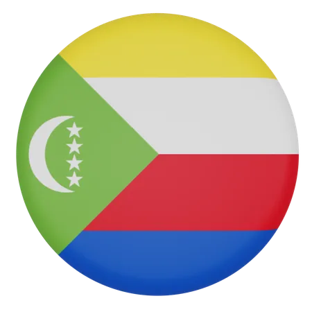 Comores  3D Icon