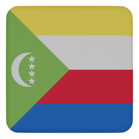 Comores  3D Icon