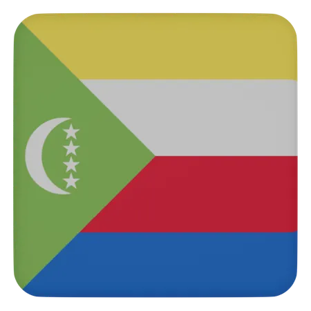 Comores  3D Icon