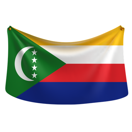 Comoros  3D Icon