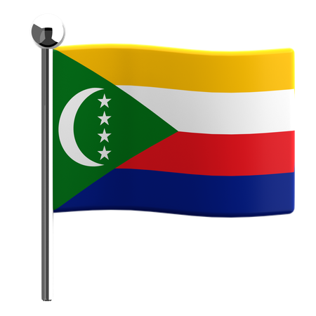 Comoros  3D Icon