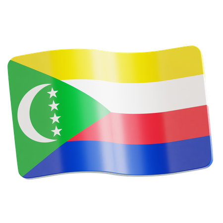 Comoros  3D Icon