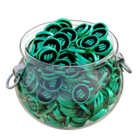 Comp Clear Glass Pot  3D Icon