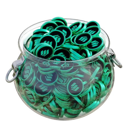 Comp Clear Glass Pot  3D Icon