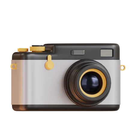 Compact Camera  3D Icon