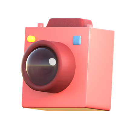 Compact Camera  3D Icon