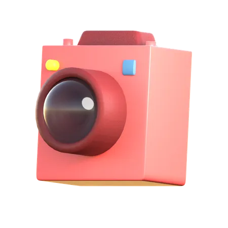 Compact Camera  3D Icon