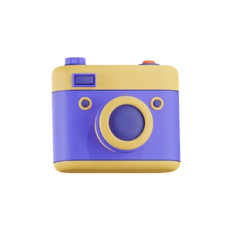 Compact Camera  3D Icon