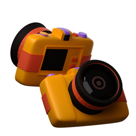 Compact Camera  3D Icon