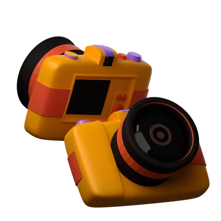 Compact Camera  3D Icon