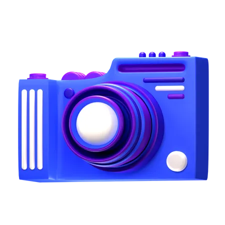 Compact Camera  3D Icon