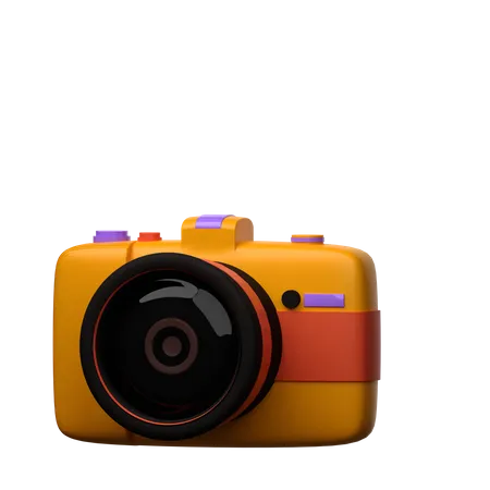 Compact Camera  3D Icon