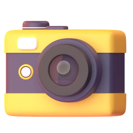 Compact Camera  3D Icon