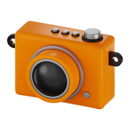 Compact Camera  3D Icon