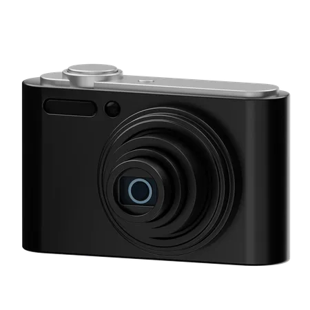 Compact Camera  3D Icon