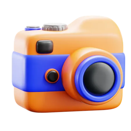 Compact Camera  3D Icon