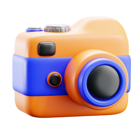 Compact Camera  3D Icon