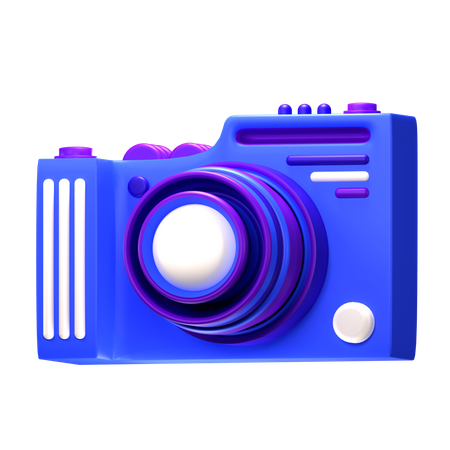 Compact Camera  3D Icon