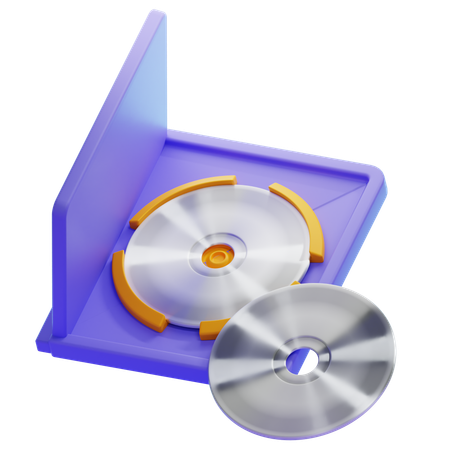 COMPACT DISK  3D Icon