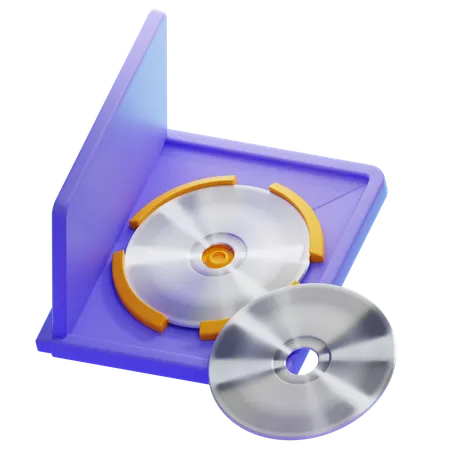 COMPACT DISK  3D Icon