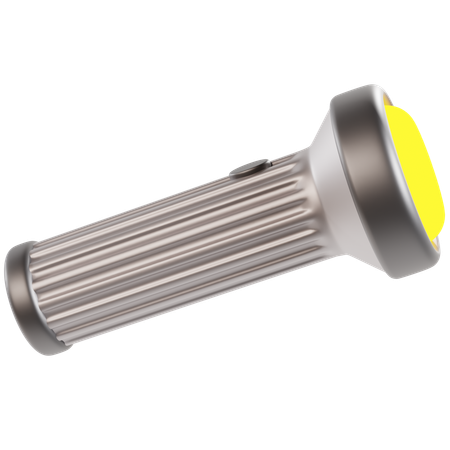 Compact LED Flashlight Design  3D Icon