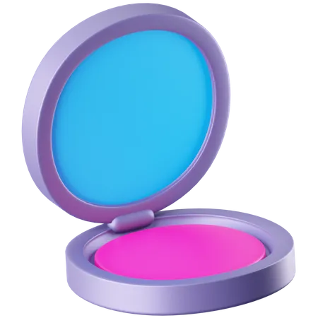 Compact Mirror  3D Icon