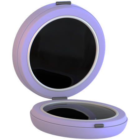 Compact Mirror  3D Icon