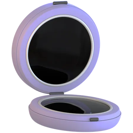 Compact Mirror  3D Icon