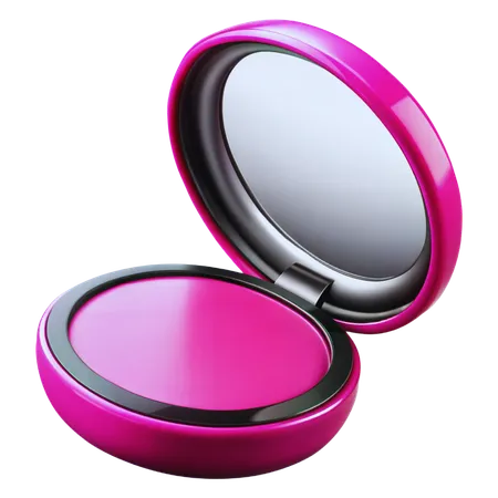 Compact Mirror  3D Icon