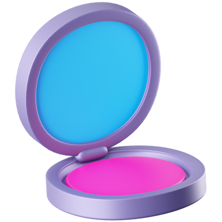 Compact Mirror  3D Icon