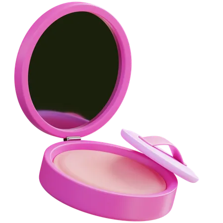 Compact Powder  3D Icon