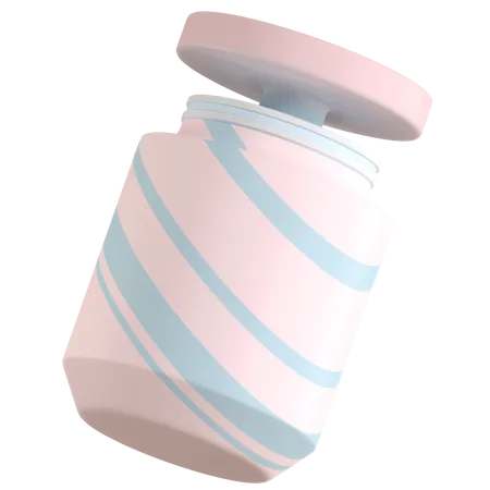 Premium Skincare Bottle 3D Icon