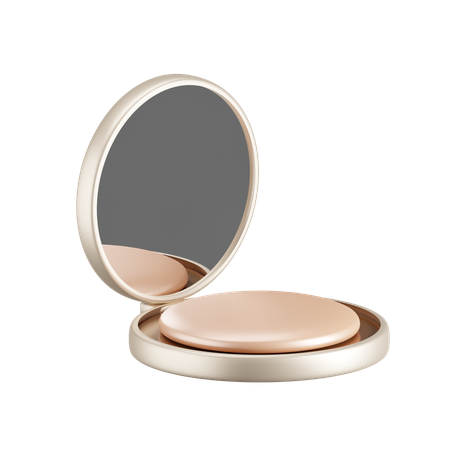 Compact Powder Case  3D Icon