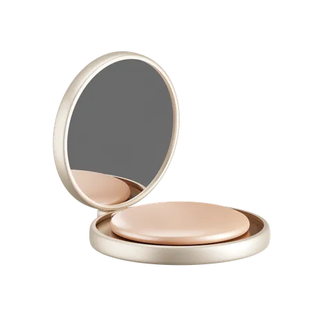 Compact Powder Case  3D Icon