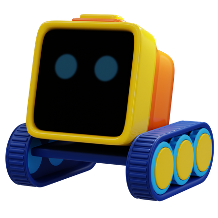 Compagnon robotique autonome  3D Icon