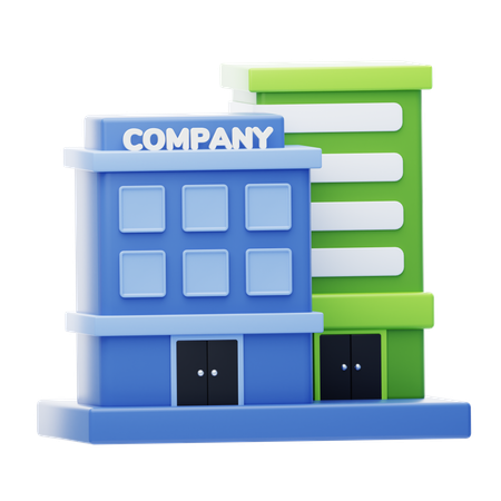 Compañía  3D Icon