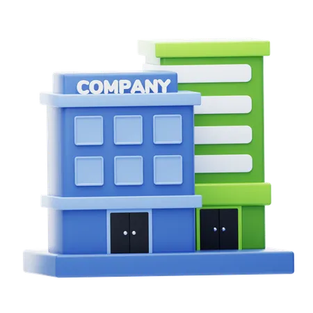 Company  3D Icon
