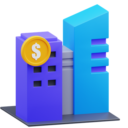 Company  3D Icon