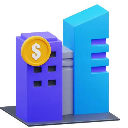 Company  3D Icon
