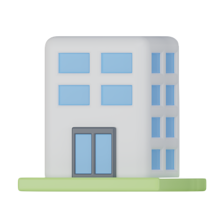 Company Building  3D Icon