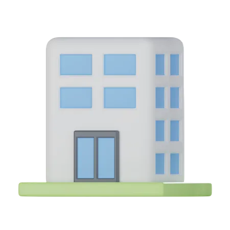 Company Building 3 D Illustration 3D Icon
