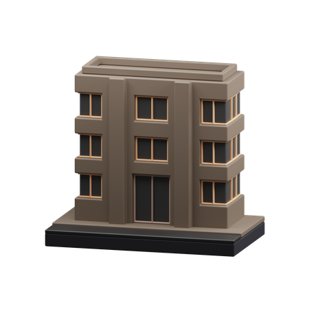 Company building  3D Icon