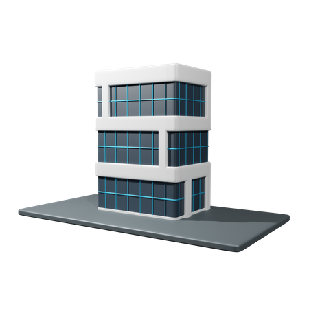 Company Building  3D Icon